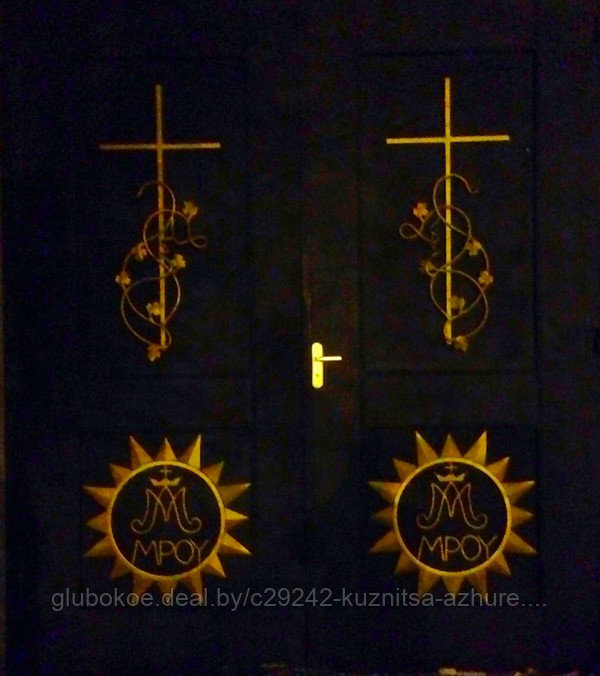 Дверь металлическая в храм