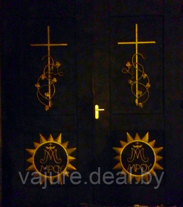 Дверь металлическая в храм - фото 1 - id-p52572324