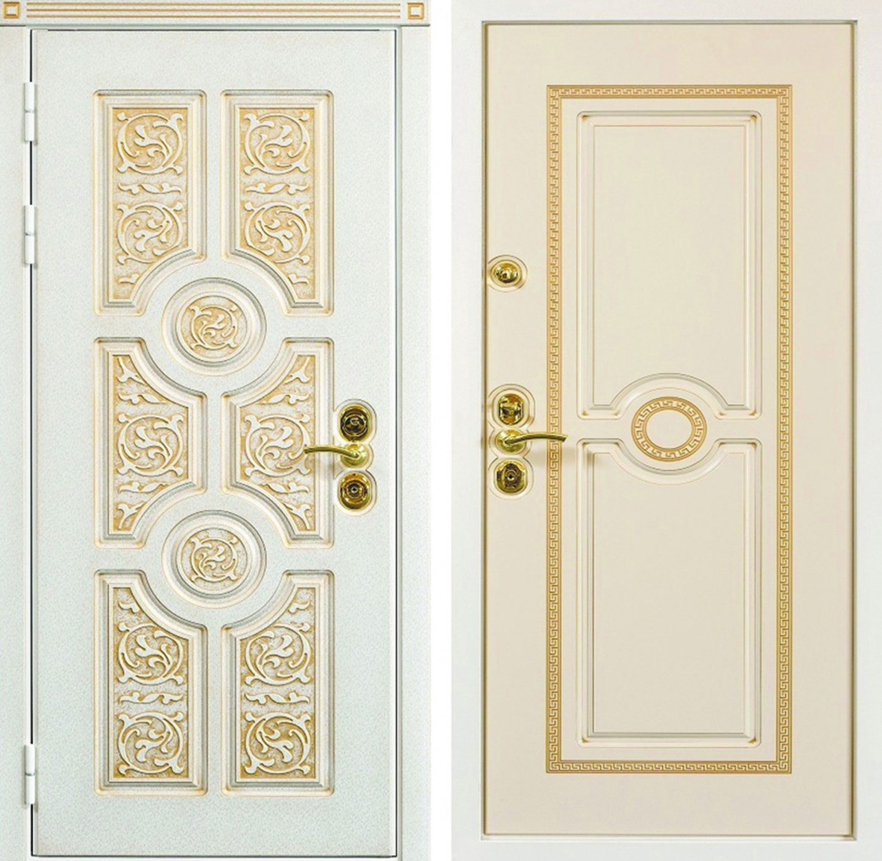 Металлическая входная дверь белорусского производства модель Версаче