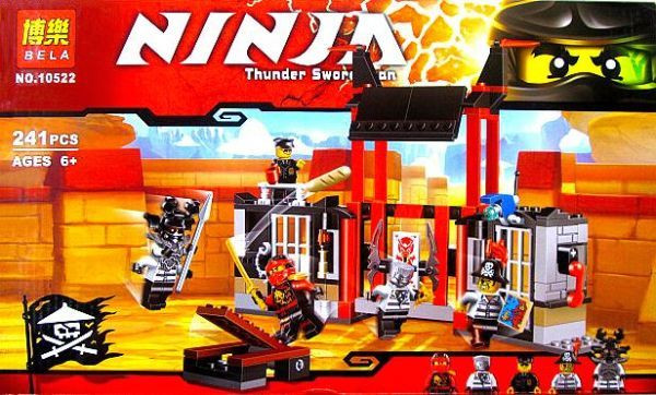 Конструктор Ninja Bela 10522(Аналог Lego 70591)на  241д.