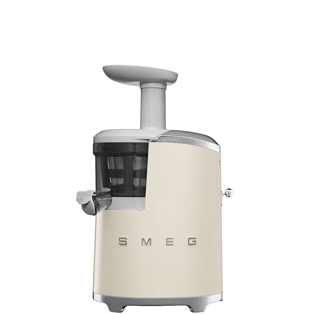 Соковыжималка шнековая Smeg SJF01CREU кремовая