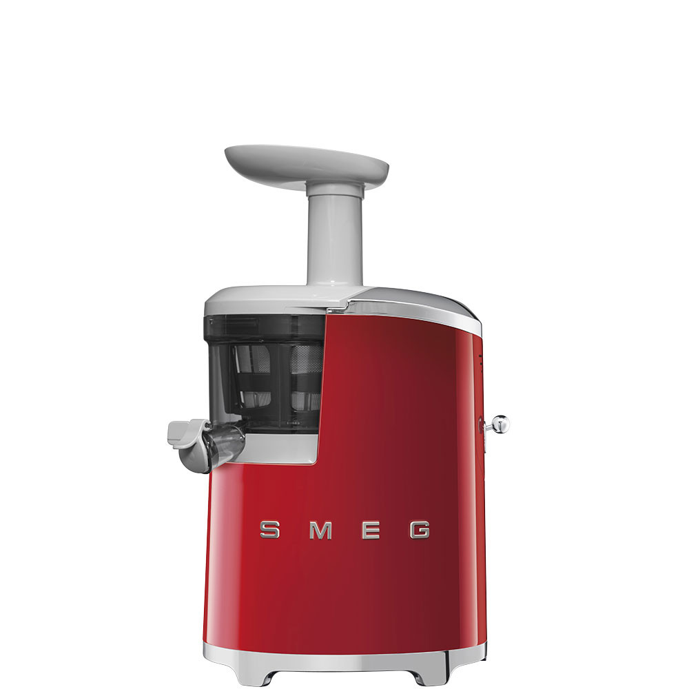 Соковыжималка шнековая Smeg SJF01RDEU красная