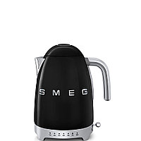 Чайник электрический с регулировкой температуры Smeg KLF04BLEU черный