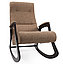 Кресло-качалка Green Glade модель 2 каркас Венге, ткань Мальта-01 Мальта 17 ткань - светло-коричневая, фото 2