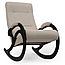Кресло-качалка Green Glade модель 5 каркас Венге, ткань Verona Antrazite Grey ﻿, фото 7