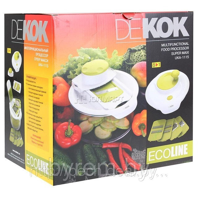 Кухонный процессор DEKOK UKA-1115 - фото 5 - id-p1821882