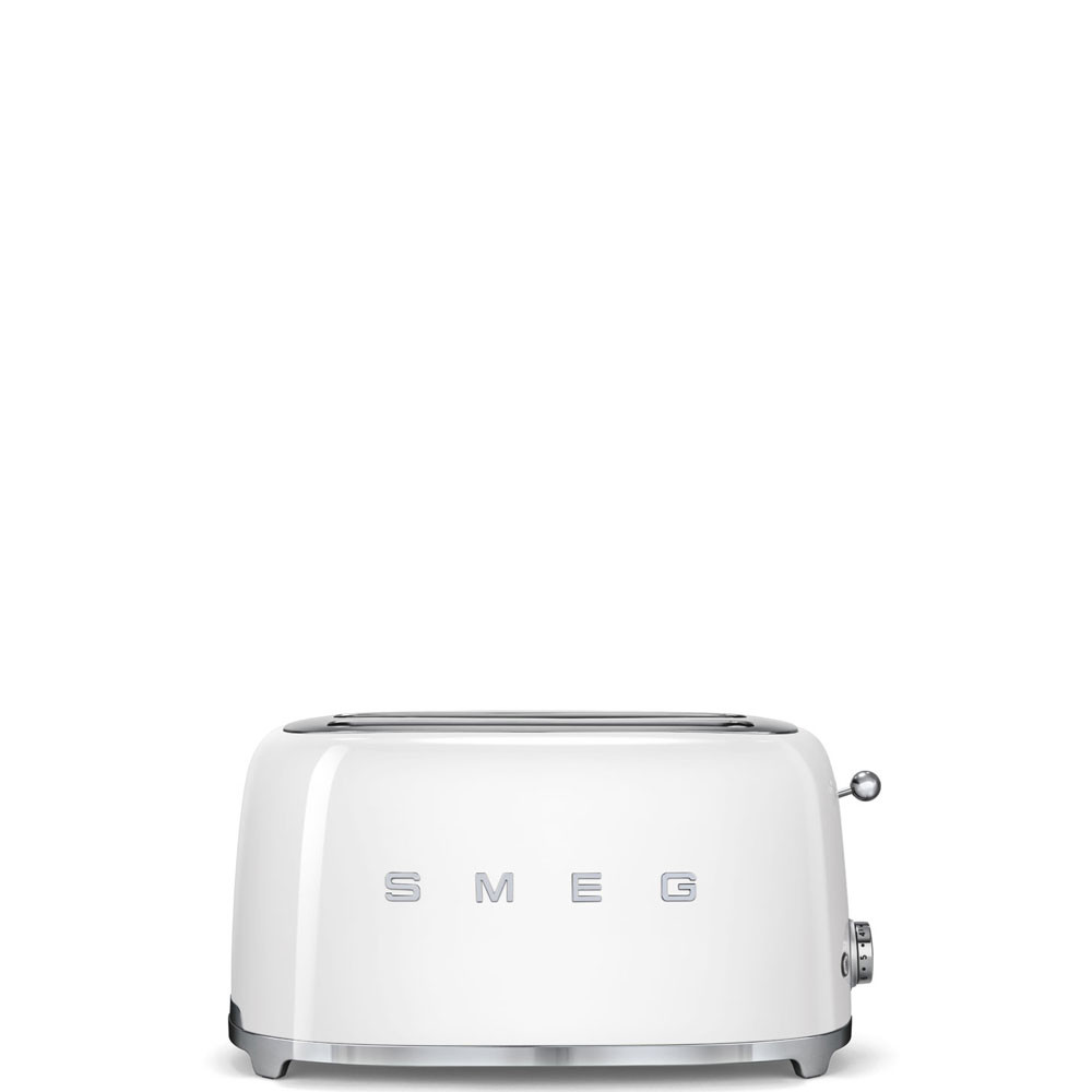 Тостер на 4 ломтика Smeg TSF02WHEU белый - фото 2 - id-p52725099