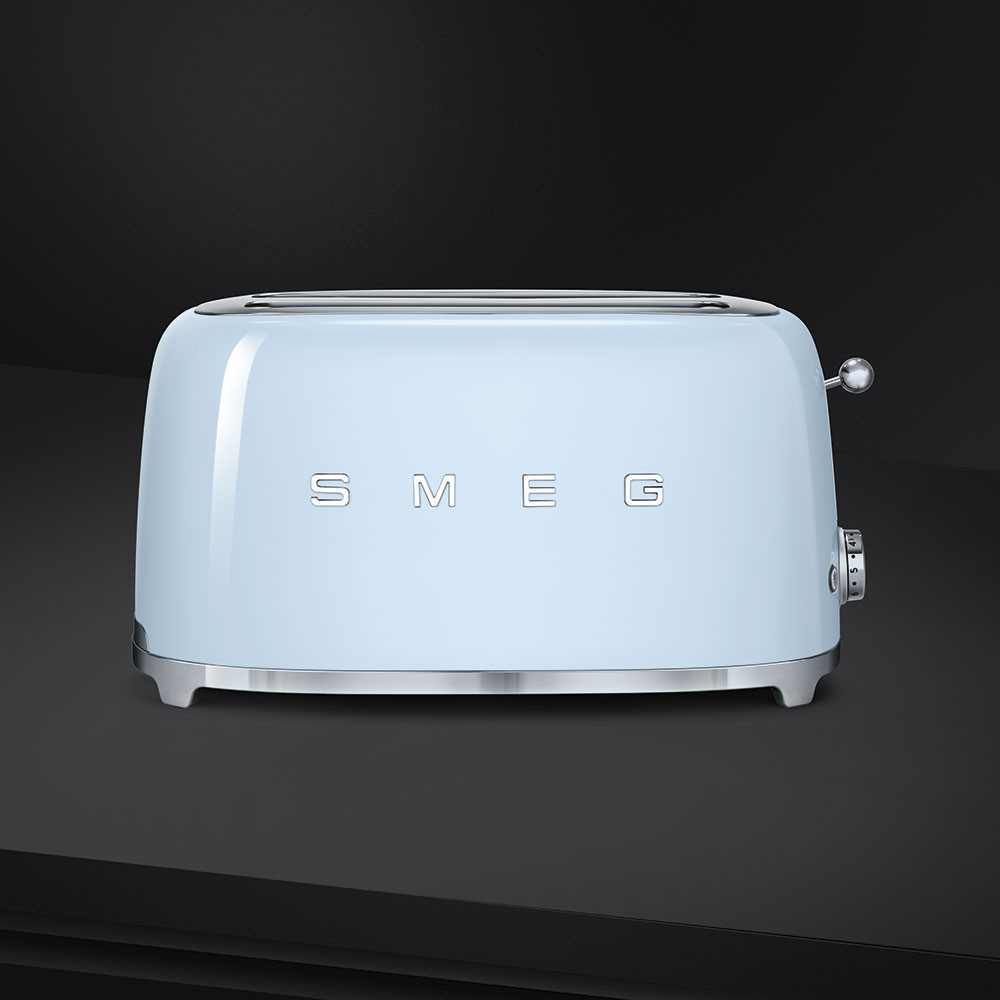 Тостер на 4 ломтика Smeg TSF02PBEU пастельный голубой - фото 6 - id-p52725117