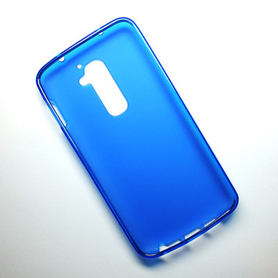Силиконовый чехол Becolor Blue Mat для LG Optimus G2 D802 - фото 2 - id-p52726324