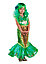 Карнавальный парик зеленый искусственный, фото 3