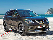 Защита порога D57 NISSAN X-TRAIL 2015-