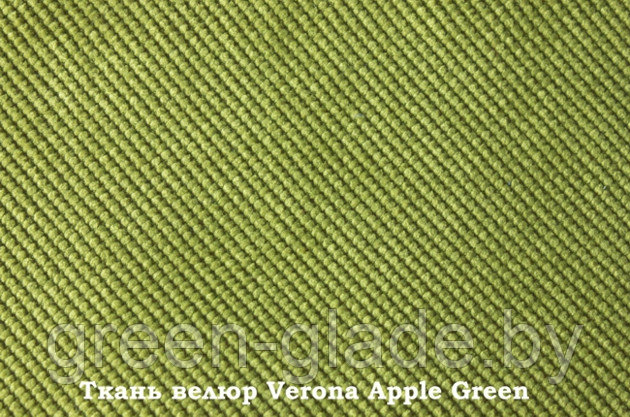 Кресло-качалка глайдер модель 68 каркас Орех ткань Мальта-03 VERONA APPLE GREEN - ТКАНЬ / ВЕЛЮР