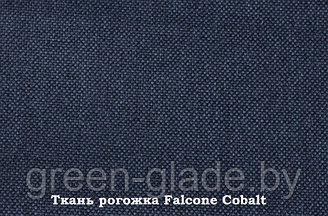 Кресло-качалка Green Glade модель 2 каркас Венге, ткань Мальта-01 FALCONE COBALT - ТКАНЬ / РОГОЖКА 