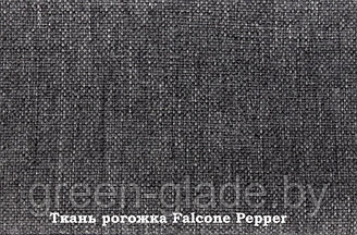 Кресло-качалка модель 4 каркас Венге ткань Verona Antrazite Grey без лозы ﻿ FALCONE PEPPER - ТКАНЬ / РОГОЖКА 