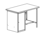 Верстак слесарный однотумбовый ВМС-3, фото 2