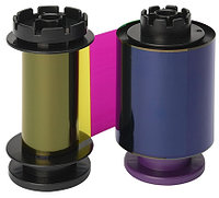 Полноцветная лента Evolis YMCKI 400 отпечатков. Для Evolis Avansia