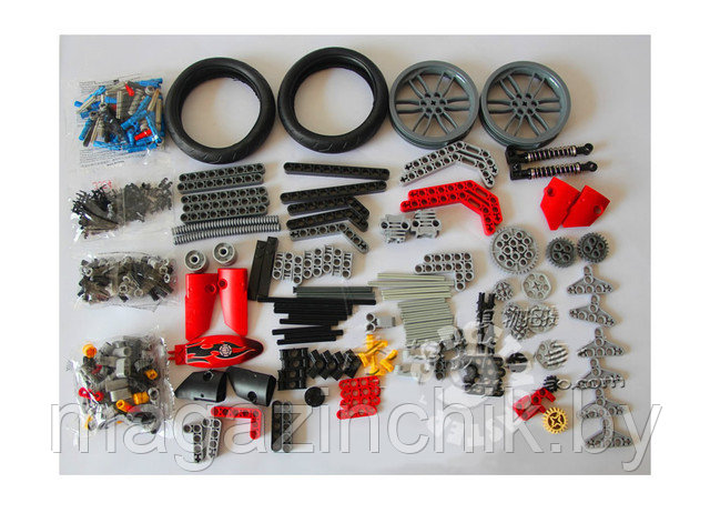 Конструктор Decool 3354 Мотоцикл 374 дет. аналог Лего Техник (LEGO Technic) - фото 4 - id-p52871692