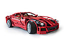 Конструктор Decool 3333 Феррари 599 GTB Фиорано 1:10 1322 дет. аналог Лего Техник (LEGO Technic 8145), фото 2