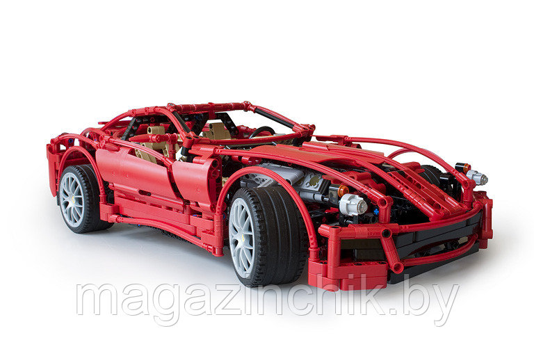 Конструктор Decool 3333 Феррари 599 GTB Фиорано 1:10 1322 дет. аналог Лего Техник (LEGO Technic 8145) - фото 2 - id-p52880822