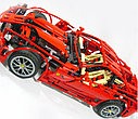 Конструктор Decool 3333 Феррари 599 GTB Фиорано 1:10 1322 дет. аналог Лего Техник (LEGO Technic 8145), фото 3