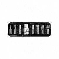 Биты YATO RIBE М5-М14 +переходник 1/2" 8 штук, фото 2