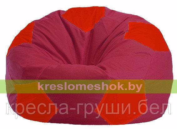 Кресло мешок Мяч бордовый - красный М 1.1-308
