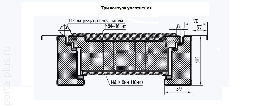 Металлическая входная дверь белорусского производства модель Монарх-4 - фото 2 - id-p52881987
