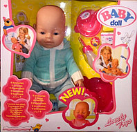 Кукла-пупс Baby doll с 2-мя пустышками (2)
