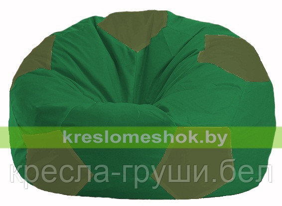 Кресло мешок Мяч зелёный - тёмно-оливковый М 1.1-236