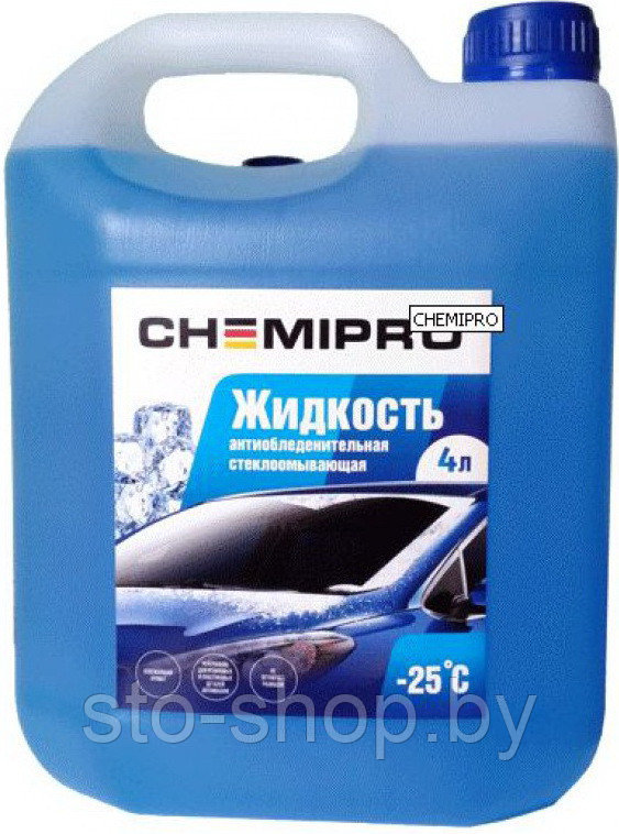 Литовская Chemipro Жидкость -25°C для омывателя зимняя готовая 4л - фото 2 - id-p33129993