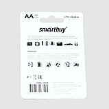Батарейки алкалиновые АА SmartBuy LR6 (4шт), фото 2