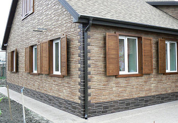 Фасадные панели (цокольный сайдинг)