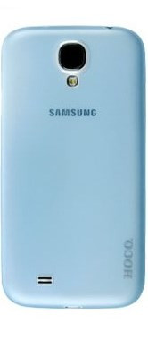 Чехол-накладка Hoco Thin для Samsung i9500 Galaxy S4 (пластик) голубой прозрачный - фото 1 - id-p52906143