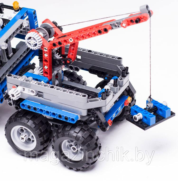 Конструктор Decool 3332 Тягач Вездеход 678 деталей аналог Лего Техник (LEGO Technic ) - фото 3 - id-p52906158
