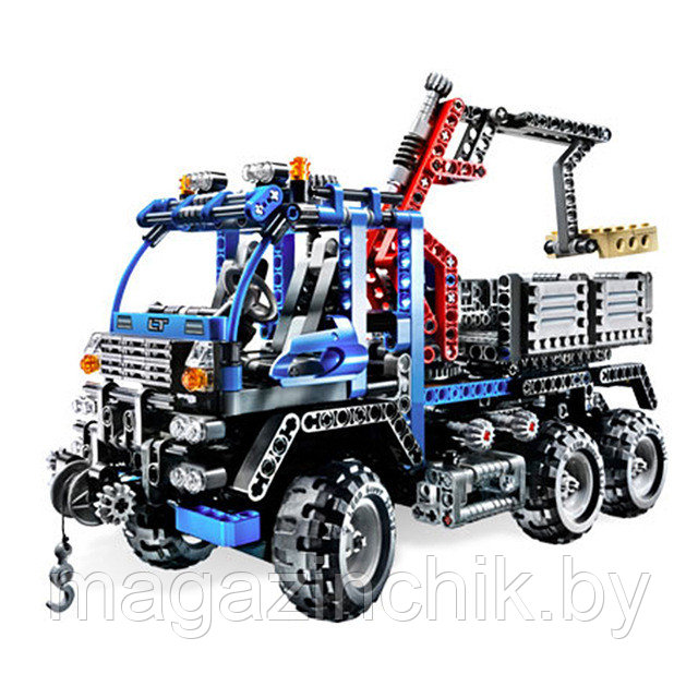 Конструктор Decool 3331 Тягач Вездеход 805 деталей аналог Лего Техник (LEGO Technic 8273) - фото 2 - id-p52906199
