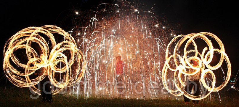 Огненное шоу на Новый год 2023-2024 - фото 4 - id-p2170358