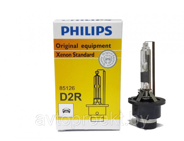Штатная лампа D2R Philips (лицензия) - фото 1 - id-p22521605