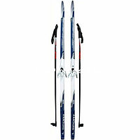 Комплект лыжный STC (лыжи+палки(стеклопластик)+крепление 75 мм) 205 см