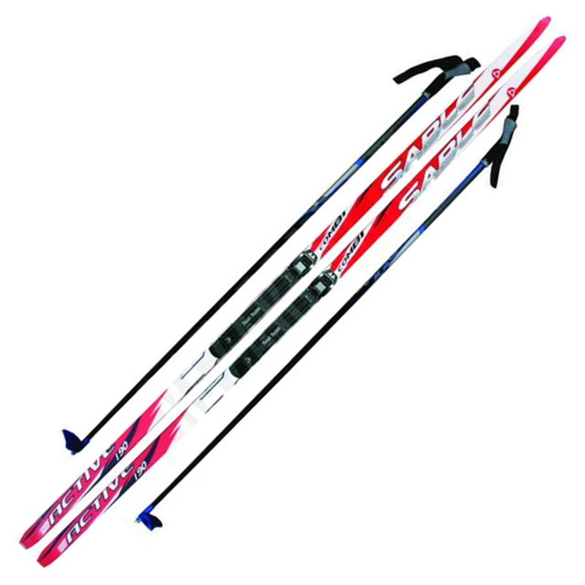 Комплект лыжный STC (лыжи+палки(алюминий)+крепление SNS) 200 см