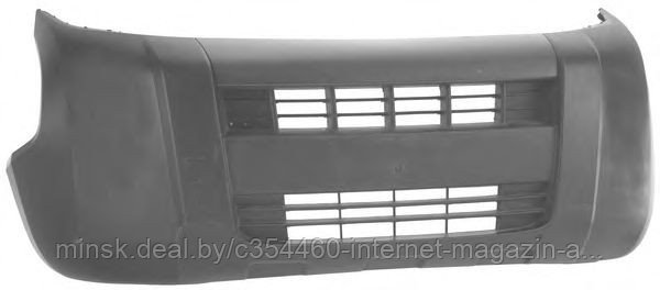 Бампер передний грунтованный CITROEN NEMO 02.08- - фото 1 - id-p52977334