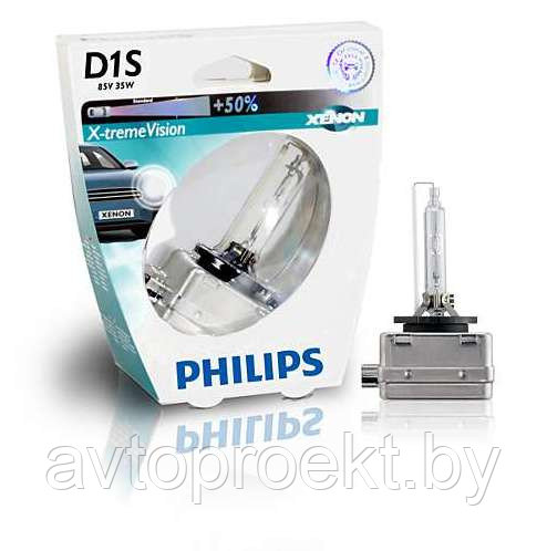 D1S Philips X-tremeVision +50% 85415XVS1 - фото 1 - id-p53016130