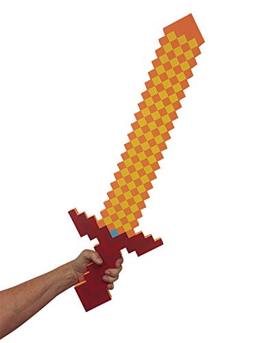 Огненный меч Minecraft Майнкрафт - фото 5 - id-p53022042