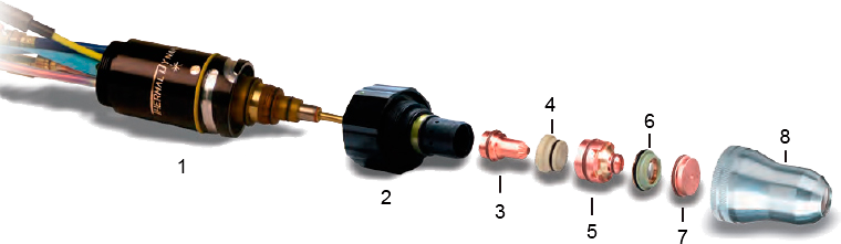 Плазматроны XT-300 / XT-301 Thermal Dynamics для Ultracut, Autocut 100, 200, 300, 2002, 3002