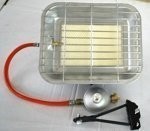 Нагреватель воздуха газовый инфракрасный Ecoterm RH 5000-2 (5 кВт) - фото 1 - id-p1886084