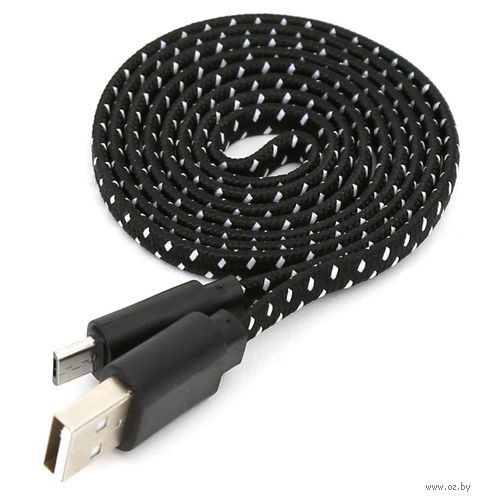 Дата-кабель Omega USB - micro USB длина 1 м - фото 1 - id-p53133088