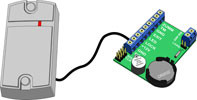 RFID считыватель125KHz Matrix-II (мод. Е), серый, EM-Marine, iButton - фото 3 - id-p53134539