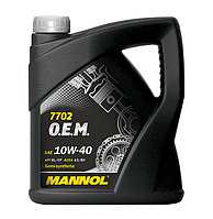 Масло моторное MANNOL 7702 O.E.M. for Chevrolet Opel API SL/CF полусинтетика 4л. 99237