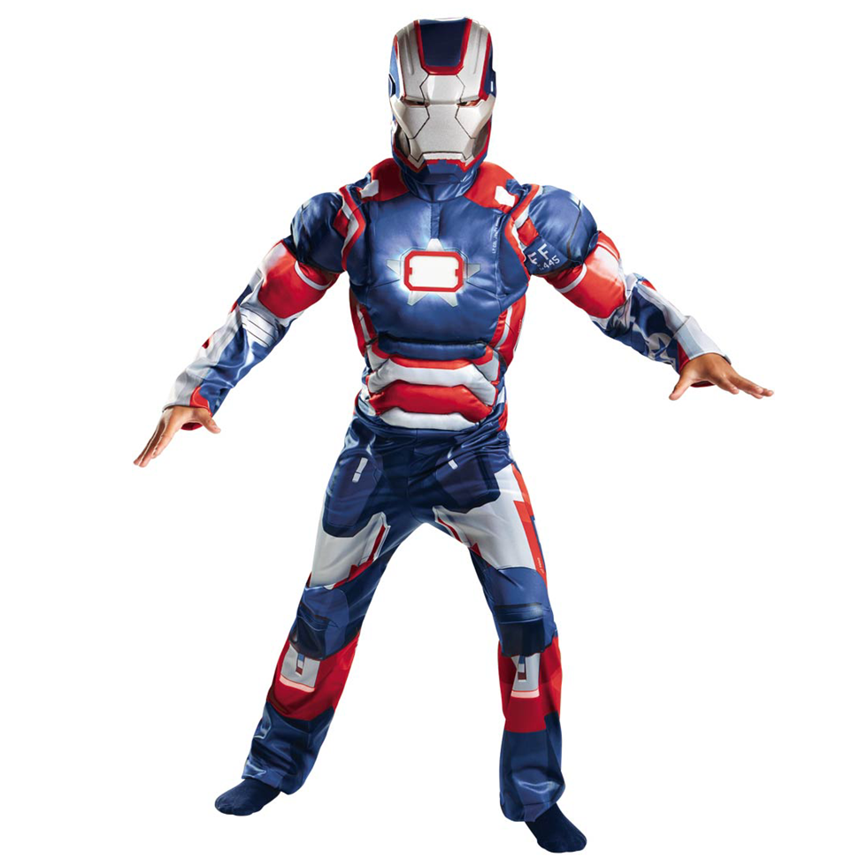 Детский костюм железного человека Iron Man с мускулами - фото 1 - id-p53137060