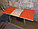 Стол кухонный раскладной М35 "Алиот"  стеклянный 900*600*750, фото 5