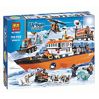 Конструктор Bela 10443 (аналог Lego City 60062) "Арктический ледокол", 760 дет